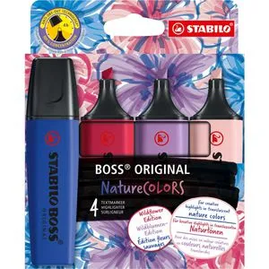 Stabilo Textmarker Boss Original NatureCOLORS Wildflower von STABILO