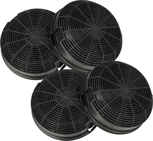 vhbw 4x Aktivkohlefilter Ersatz für Whirlpool 480122102341, 481248048212, 480122101621, 484000008784, AMC023 für Dunstabzugshaube - 15,3 cm