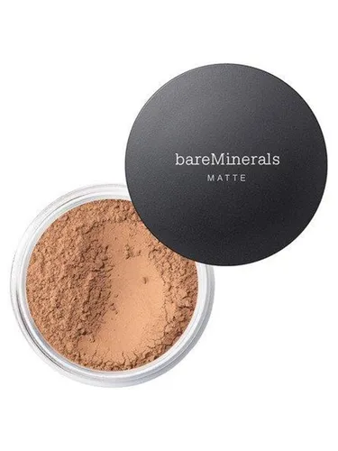 BareMinerals Matte Foundation SPF15 #18 Medium Tan 6 g - Make-up mit lichtreflektierenden Mineralien, bietet langanhaltende Deckkraft und schützt die Haut mit SPF 15.