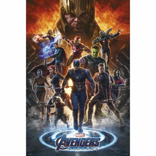 Poster AVENGERS Endgame - Group - Marvel 61x91,5cm NEU 59510ge