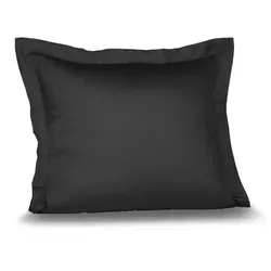 fleuresse Kissenbezug Satin 35 x 40 cm Schwarz