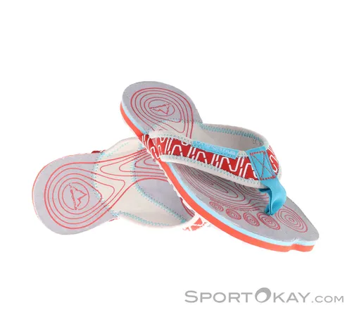 La Sportiva Swing Damen Flip Flop - Orange - Größe 39 - Stylische Sandalen für Damen, ideal für den Sommer mit rutschfester Sohle und hohem Tragekomfort.