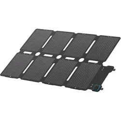 Anker PS100X Solarpanel 100W - Faltbar und ultrakompakt - Flexibles Solarpanel mit hocheffizienten Solarzellen, die bis zu 23 % des Sonnenlichts in Energie umwandeln. Ideal für Balkonkraftwerke und Outdoor-Aktivitäten.