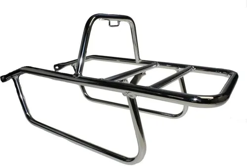 Gepäckträger chrom für Zündapp GTS 50 C 50 Typ 517 Moped, Mokick, Mofa