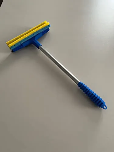 Unbekannt Kombi SCHEIBENWASCHER KOMBISCHWAMM 17330 INSEKTENSCHWAMM INTEGRIERT! 210 MM BREIT,310 MM METALLSTIEL