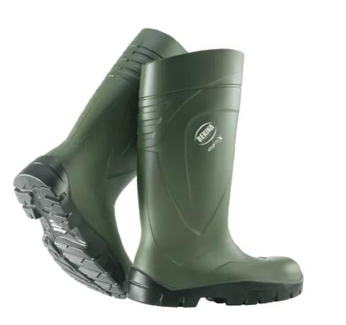 Bekina Steplite X S5 Sicherheitsstiefel - Robuste Herren- und Damen Gummistiefel mit Stahlkappe, rutschfest und wasserundurchlässig bis -30°C. Ideal für Landwirtschaft und Industrie, bieten optimalen Komfort und Sicherheit.
