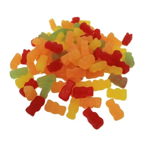 Ravazzi Fruchtgummi Bären zuckerfrei festes veganes Fruchtgummi 1000g