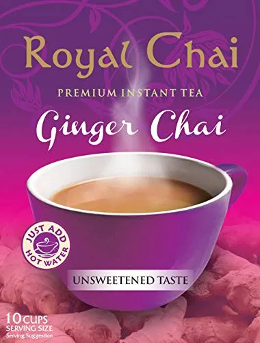 Royal Chai- Premium Loesliches Teepulver - Ingwer ungesuesst 180g