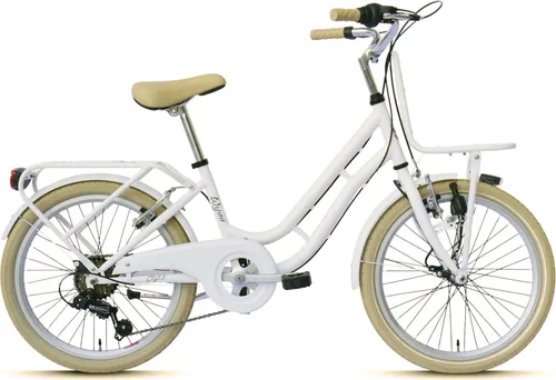 WYNN Kinderrad 20 Zoll KID1.0 in Weiß mit 6 Gängen