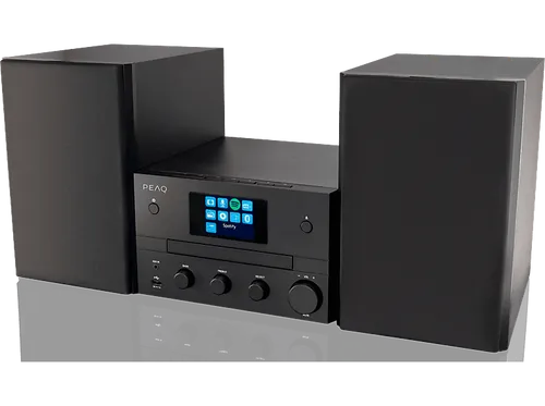 PEAQ PMS 400 Micro Hifi System mit DAB+ und FM Tuner
