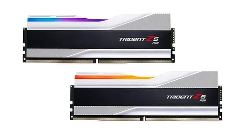 G.Skill Trident Z5 RGB 32GB (2x16GB) DDR5-6400 CL32 RAM Speicher Kit - Hochleistungs-RAM mit beeindruckender Geschwindigkeit für Gaming und kreative Anwendungen