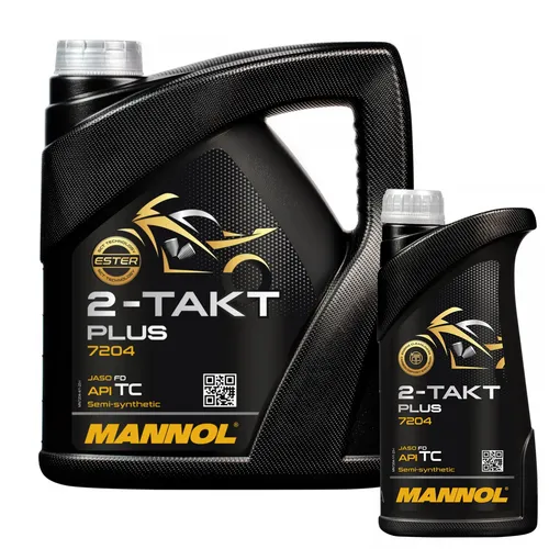 Liter MANNOL 2-Takt Plus Motoröl Scooter Teilsynthetisch API TC JASO FD 5