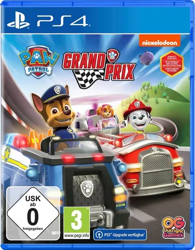 PAW Patrol Grand Prix - PS4 [EU Version] - Spiele für PlayStation 4 - Spannendes Kart-Rennspiel für bis zu 4 Spieler mit Lieblings-Charakteren der PAW Patrol und kinderfreundlicher Steuerung.