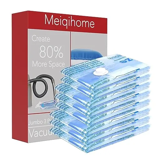 MEIQIHOME 10er Set Kleine Vakuumbeutel für Kleidung von MEIQIHOME