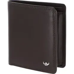 Golden Head Polo RFID Protect Scheintasche 1129 aus echtem Rindsleder - Elegante Geldbörse aus hochwertigem Rindsleder mit RFID-Blocker. Praktische Fächer für Karten und Geld. Ideal für den täglichen Gebrauch und sicheren Schutz Ihrer Daten.