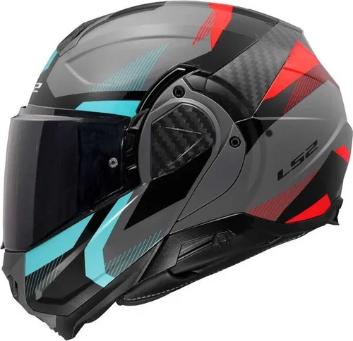 Ls2 Ff910 Advant Ii Triple Modularhelm Grau 3XL Grau 3XL