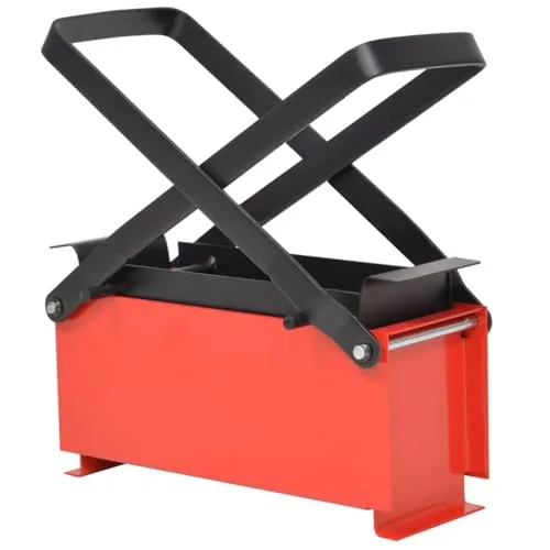 Produktbild vidaXL Papierbrikettpresse aus Stahl