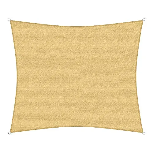 sunprotect 12016 Professional Sonnensegel 7x6 m in beige von Gartenia Sunprotect