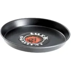 Turk Pizzablech aus Blaublech, ohne Beschichtung , langlebig 67130 , Ø 30 cm, Höhe: 2,5 cm