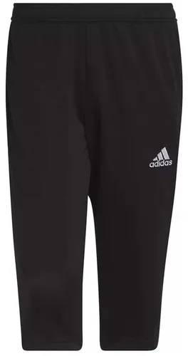 adidas Herren Entrada 22 3/4 Pants - Sportliche Schwarz, XL - Sporthose für Herren mit 100 % recyceltem Polyester, ausgestattet mit feuchtigkeitsabsorbierender AEROREADY Technologie für ultimativen Komfort beim Training.