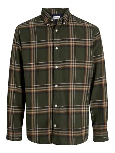JACK & JONES Herren Langarmhemd 