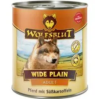 Wolfsblut Wide Plain - Pferd Nassfutter für Hunde - Getreidefreies Hundefutter mit 90% Pferdefleisch in Lebensmittelqualität, ideal für Allergiker und für die langfristige Gesundheit Ihres Hundes.