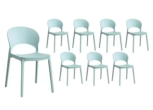 LC Garden »Vini« Gartenstuhl 8er Set in blau von LC Garden
