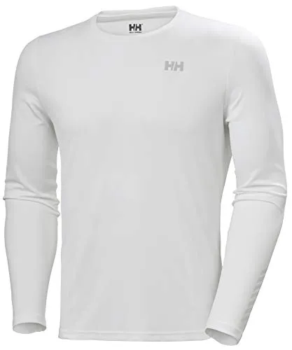 Helly Hansen HH Lifa Active Solen Ls White XL - Outdoor Longsleeves für Herren mit hervorragendem Feuchtigkeitsmanagement und natürlicher Geruchsbeständigkeit – ideal für aktive Tage im Freien.