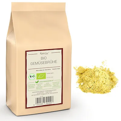 500g BIO Gemüsebrühe Pulver ohne Hefe, Gemüsebrühe BIO 23 EUR/kg