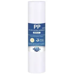 Aquintos Wasseraufbereitung Wasserfilter BIG Blue Sedimenfilter 20x4,5 Zoll 50 micron Filtereinsatz, Zubehör für Filtergehäuse, Polypropylen