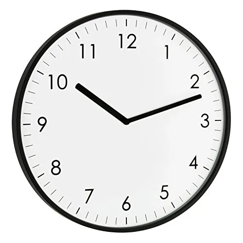 TFA Dostmann 60.3026.01 Wanduhr Weiß/Schwarz