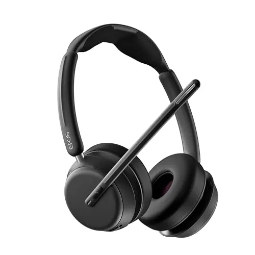 EPOS IMPACT 1061 - Beidseitiges Kabelloses Headset, mit EPOS AI Sprachklarheit und Hybrid Adaptive ANC für den ganzen Tag Komfort