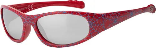 Kinder Sonnen Brille Designer Modern Cool Abgefahren 30549 Rot-Verspiegelt