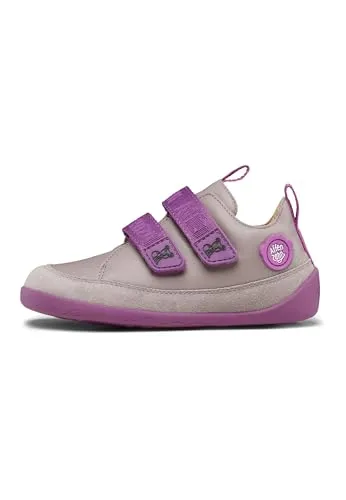 Affenzahn Barfußschuh Leder Buddy Koala - Rosa - Sneaker für Jungen, ideal für gesundes Fußwachstum mit flexiblem Design und hochwertigem Leder. Schnelles An- und Ausziehen dank Klettverschluss – perfekt für aktive Kinder!