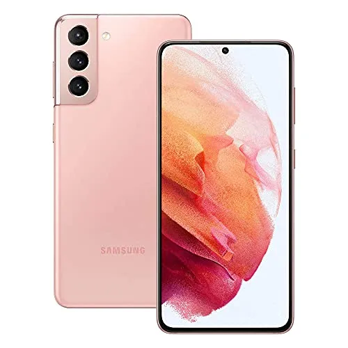 Samsung Galaxy S21 5G 128GB - Phantomrosa (Generalüberholt), leistungsstarkes 5G Smartphone mit elegantem Design und großem Speicher