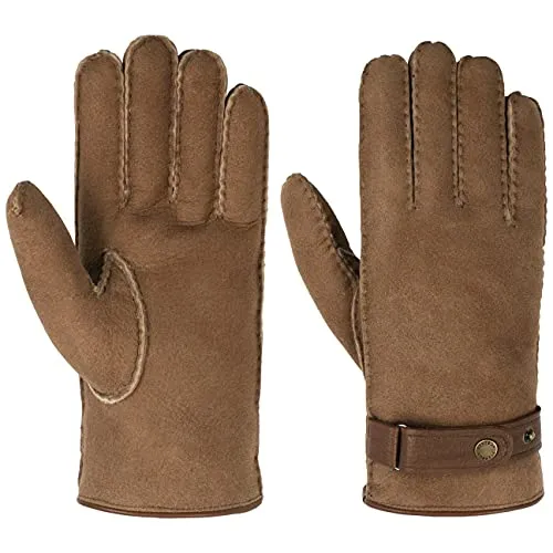 Stetson Deerskin Lambswool Handschuhe Herren in braun von Stetson