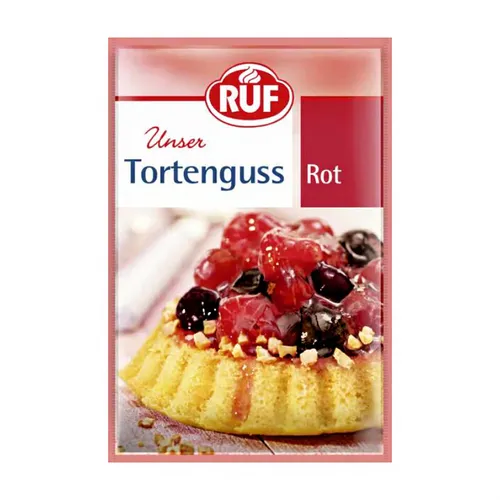 RUF Tortenguss Rot