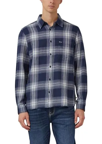 s.Oliver Kariertes Flanellhemd mit Brusttasche von s.Oliver