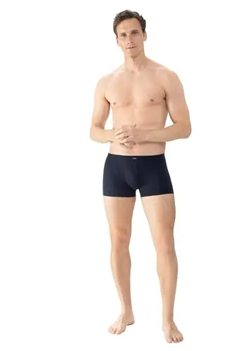 Mey Tagwäsche Herren Shorties Network Marine M(5) - Retroshorts für Herren mit klassischem Sitz und anschmiegsamem Tragegefühl, ideal für den täglichen Komfort.