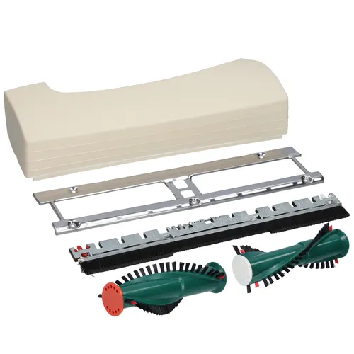 Reparaturset für Vorwerk EB 350 351 F Bürsten Gleitsohle Frontabdeckung & Leiste