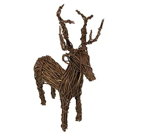 Deko Figur Rentier in braun von Dekoleidenschaft