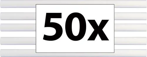 TOOLCRAFT TC-11200X50T Heißklebesticks Ø 11mm x (L) 200mm Transparent 1000g 50St.