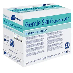 MediTrade Einweghandschuhe Gentle Skin® Superior OP - 50 Paar sterile OP-Handschuhe - Arbeits- & Schutzkleidung: Hochwertige, puderfreie OP-Handschuhe, ideal für medizinische Anwendungen, bieten optimalen Schutz und Komfort.