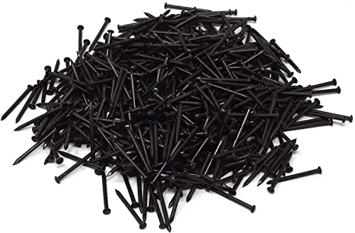 Design61 400x Nägel Nagel klein 1,1 x 15 mm Eisen gebläut