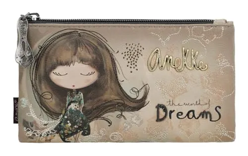 Anekke Damenbörse Real Multicolor - Handtasche mit einzigartigen Natur- und Tiermotiven, verstellbarem Schultergurt und praktischem Reißverschlussfach. Perfekt für stilvolle Auftritte!