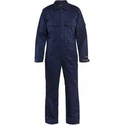 Blakläder Flammschutz Overall 6704 1516 - Marineblau, Größe 50 - Robuster Flammschutz Overall mit vielen Taschen, ideal für den Industrieeinsatz. Zertifiziert nach EN 1149-5 und EN ISO 11612, bietet höchsten Schutz und Komfort bei der Arbeit.