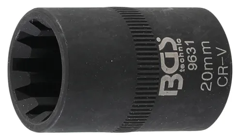 BGS-9631 Bremssattel-Einsatz 10-kant für VAG und Porsche SW 20 mm
