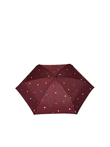 Esprit Taschenschirm Petito Confetti Dots - Maroon Banner