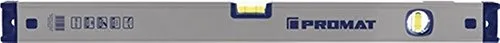PROMAT 857160 Wasserwaage Alu. L.100cm 0,5mm/m genau m.2Libellen PROMAT silberf.elox.