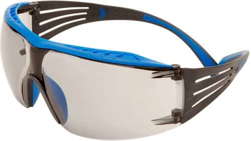 3M SecureFit SF407XSGAF-BLU Schutzbrille mit Antibeschlag-Schutz Blau, Grau